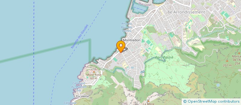 localisation de l'entreprise MONSIEUR GABRIEL BRISOU  MARSEILLE 8