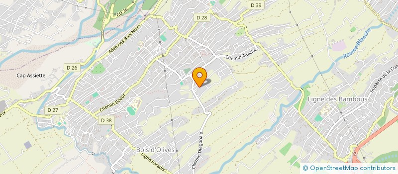 localisation de l'entreprise MONSIEUR GABRIEL BROS  SAINT-LEU