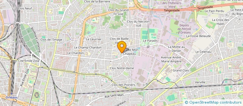 localisation de l'entreprise MONSIEUR GABRIEL BULISI LELO à ORLEANS