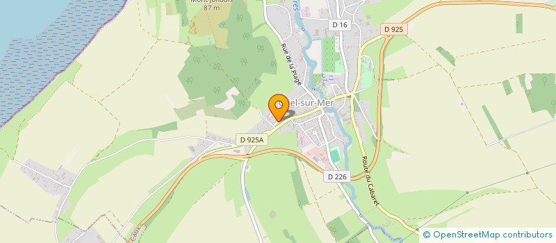 localisation de l'entreprise MONSIEUR GABRIEL CABARET  CRIEL-SUR-MER