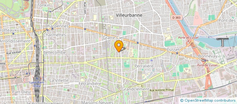 localisation de l'entreprise MONSIEUR GABRIEL CABOS à VILLEURBANNE