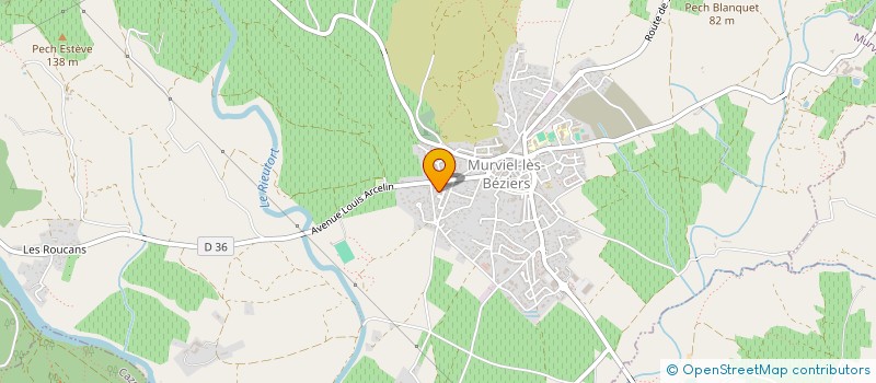 localisation de l'entreprise MONSIEUR GABRIEL CABROL  THEZAN-LES-BEZIERS