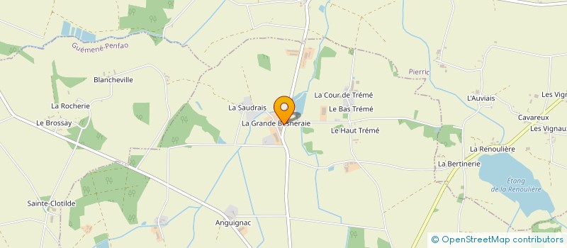 localisation de l'entreprise MONSIEUR GABRIEL CADIOT  CONQUEREUIL