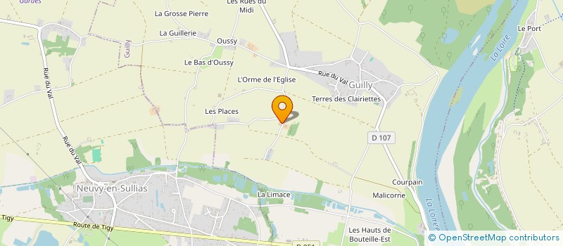 localisation de l'entreprise MONSIEUR GABRIEL CALLARD à GUILLY