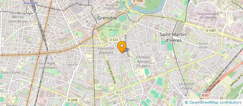 localisation de l'entreprise MONSIEUR GABRIEL CAMPAGNOLO à GRENOBLE