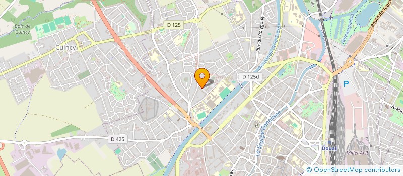 localisation de l'entreprise MONSIEUR GABRIEL CANLERS  MERICOURT