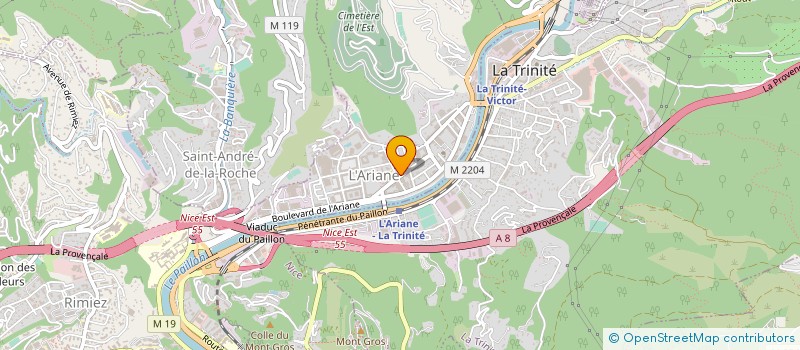 localisation de l'entreprise MONSIEUR GABRIEL CANO à NICE