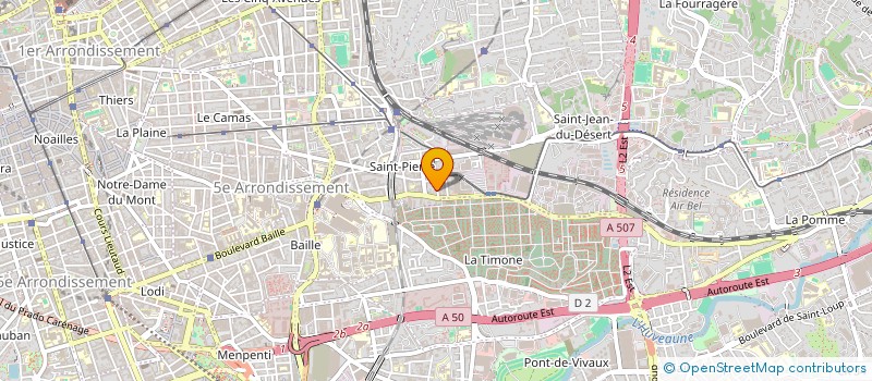 localisation de l'entreprise MONSIEUR GABRIEL CAO  MARSEILLE