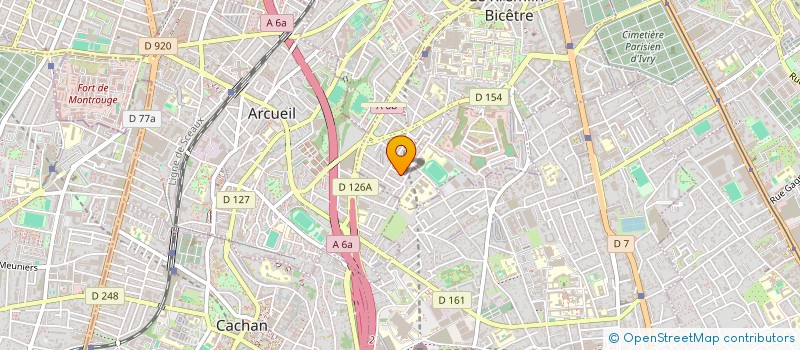 localisation de l'entreprise MONSIEUR GABRIEL CARPENTIER  LE KREMLIN-BICETRE