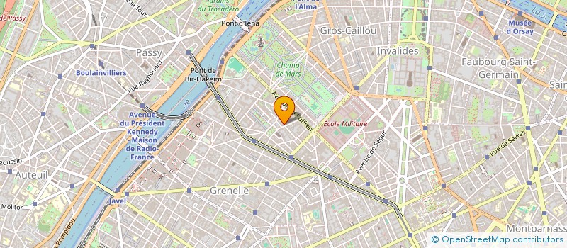 localisation de l'entreprise MONSIEUR GABRIEL CARRERE  PARIS