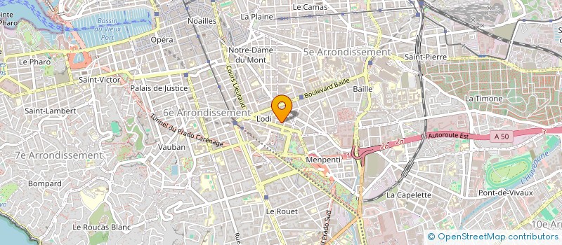 localisation de l'entreprise MONSIEUR GABRIEL CASTEL  MARSEILLE