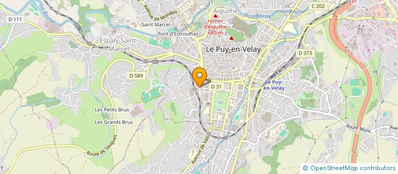 localisation de l'entreprise MONSIEUR GABRIEL CELLE  LE PUY-EN-VELAY