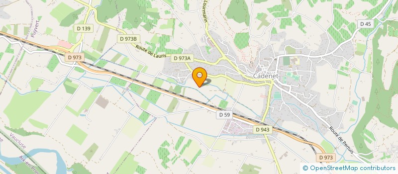 localisation de l'entreprise MONSIEUR GABRIEL CERRAI  CADENET