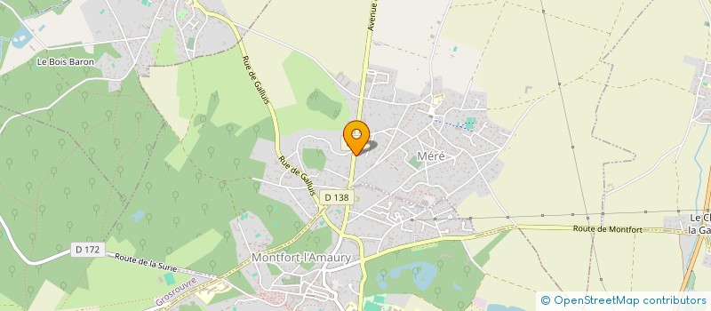 localisation de l'entreprise MONSIEUR GABRIEL CHARDON  MONTFORT L'AMAURY