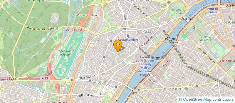 localisation de l'entreprise MONSIEUR GABRIEL CHAUVIN  PARIS