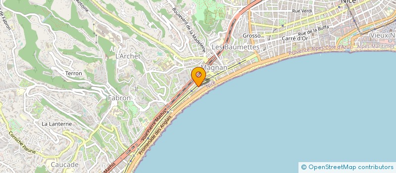 localisation de l'entreprise MONSIEUR GABRIEL CHOLET à NICE
