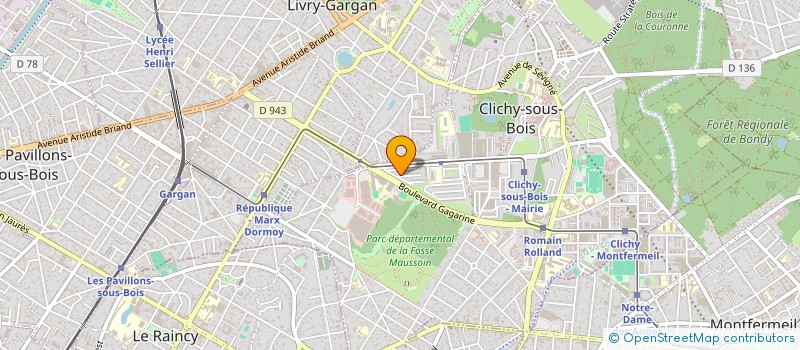 localisation de l'entreprise MONSIEUR GABRIEL COBANOGLU à CLICHY-SOUS-BOIS