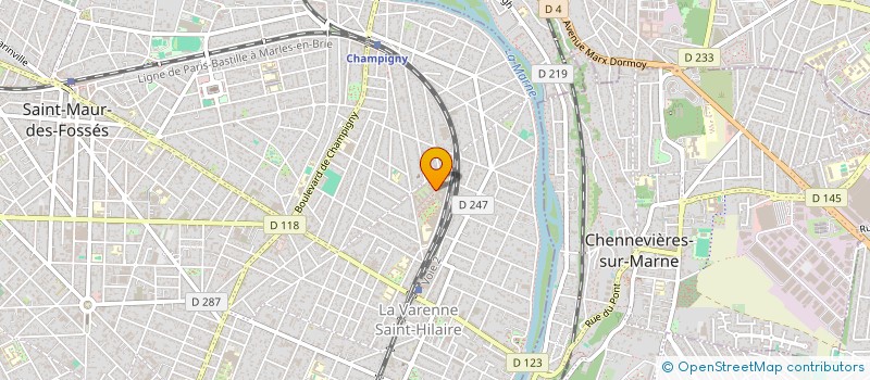 localisation de l'entreprise MONSIEUR GABRIEL COHEN à SAINT-MAUR-DES-FOSSES