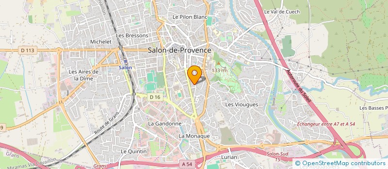 localisation de l'entreprise MONSIEUR GABRIEL COHEN  SALON-DE-PROVENCE