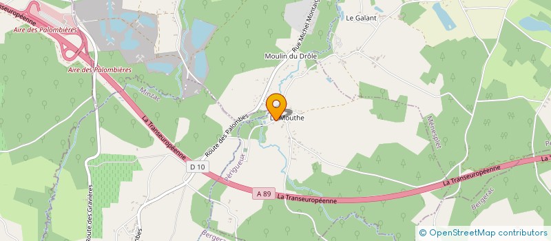 localisation de l'entreprise MONSIEUR GABRIEL COMMUNAL  MOULIN-NEUF