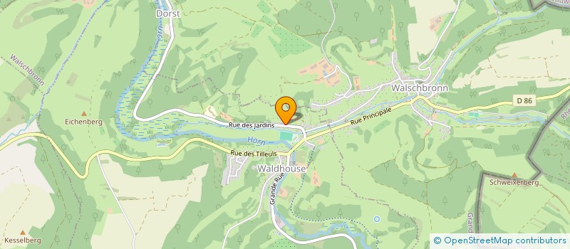 localisation de l'entreprise MONSIEUR GABRIEL CONRAD  WALDHOUSE