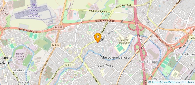 localisation de l'entreprise MONSIEUR GABRIEL CONTOIS à MARCQ-EN-BARŒUL