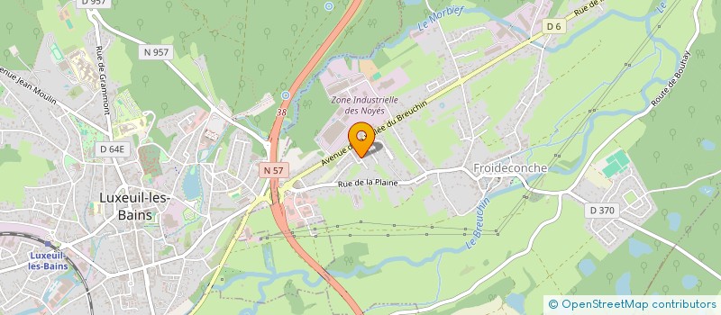 localisation de l'entreprise MONSIEUR GABRIEL COQUET  FROIDECONCHE