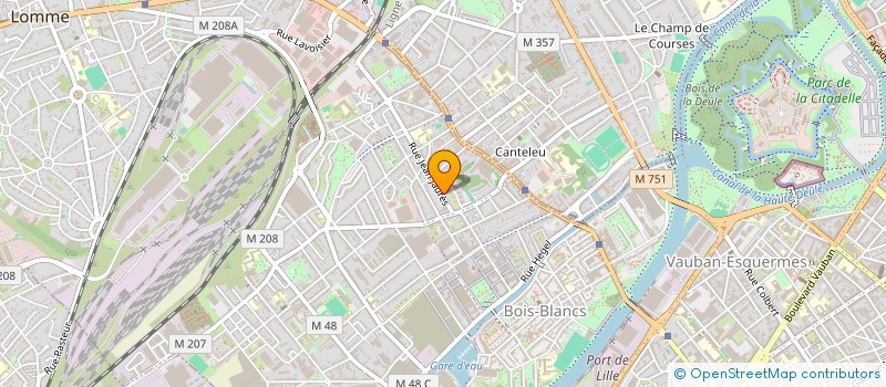localisation de l'entreprise MONSIEUR GABRIEL CORNIERE à LILLE