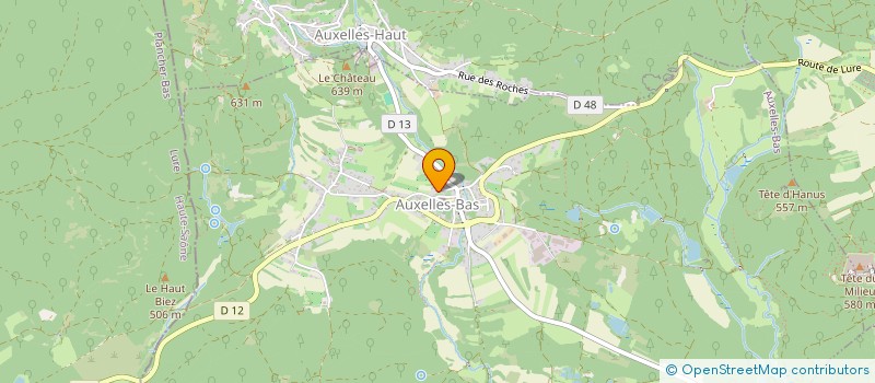 localisation de l'entreprise MONSIEUR GABRIEL CORREY à AUXELLES-BAS