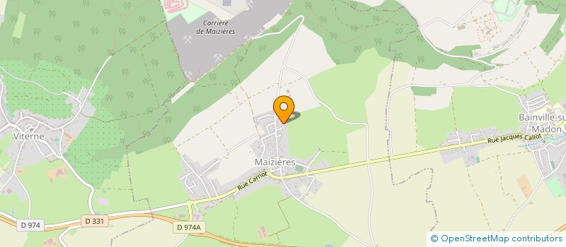 localisation de l'entreprise MONSIEUR GABRIEL COTEL  MAIZIERES