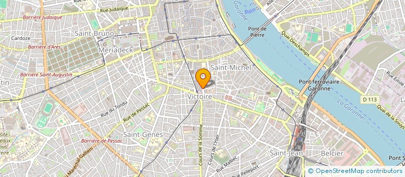 localisation de l'entreprise MONSIEUR GABRIEL COUILLAUD  BORDEAUX