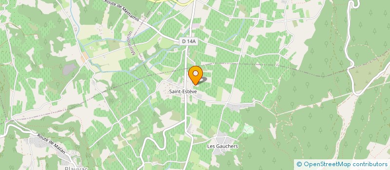 localisation de l'entreprise MONSIEUR GABRIEL CRAVERO  BLAUVAC