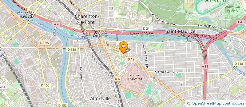 localisation de l'entreprise MONSIEUR GABRIEL DA SILVA  MAISONS-ALFORT