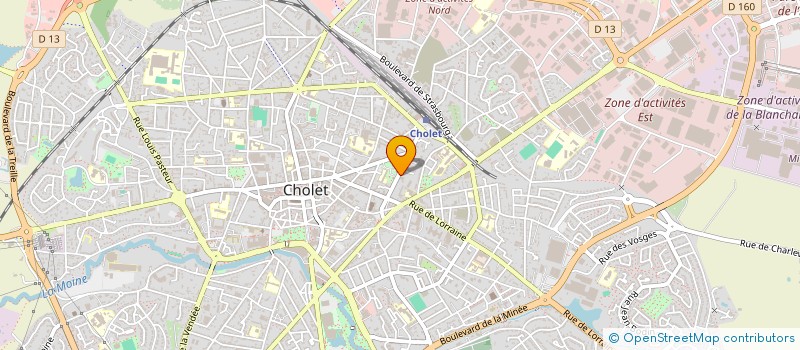 localisation de l'entreprise MONSIEUR GABRIEL DAESCU à CHOLET