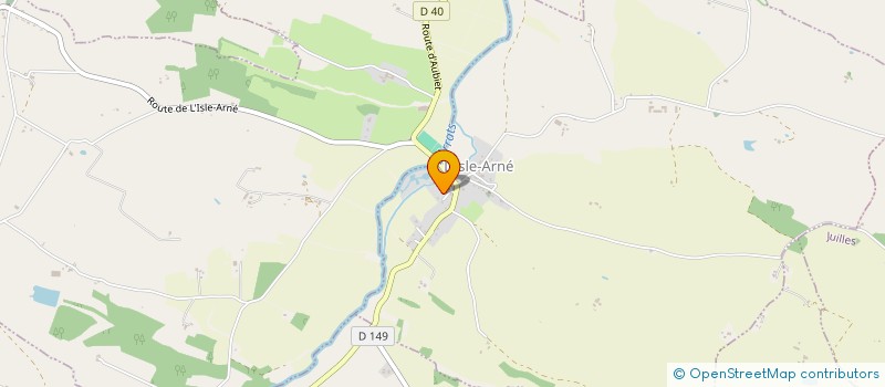 localisation de l'entreprise MONSIEUR GABRIEL DAGUZAN  CRASTES