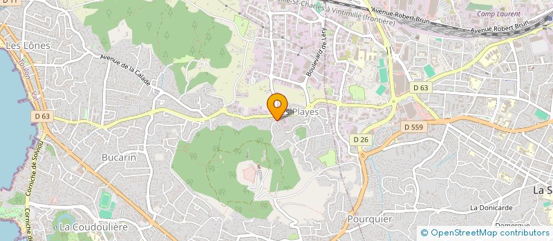 localisation de l'entreprise MONSIEUR GABRIEL DALBONI à SIX-FOURS-LES-PLAGES