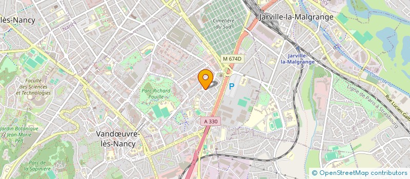 localisation de l'entreprise MONSIEUR GABRIEL DANIELE  VANDUVRE-LES-NANCY