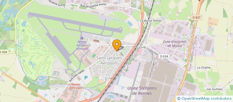 localisation de l'entreprise MONSIEUR GABRIEL DARMAZ  SAINT-JACQUES-DE-LA-LANDE