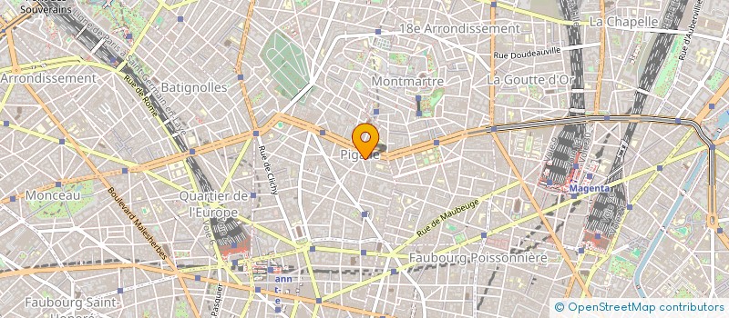 localisation de l'entreprise MONSIEUR GABRIEL DAUCHOT  PARIS