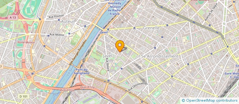 localisation de l'entreprise MONSIEUR GABRIEL DAUVIN  PARIS