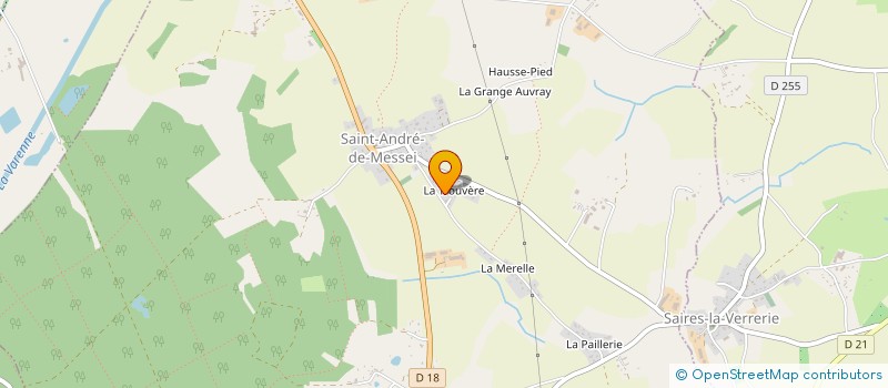 localisation de l'entreprise MONSIEUR GABRIEL DAVY à SAINT-ANDRE-DE-MESSEI