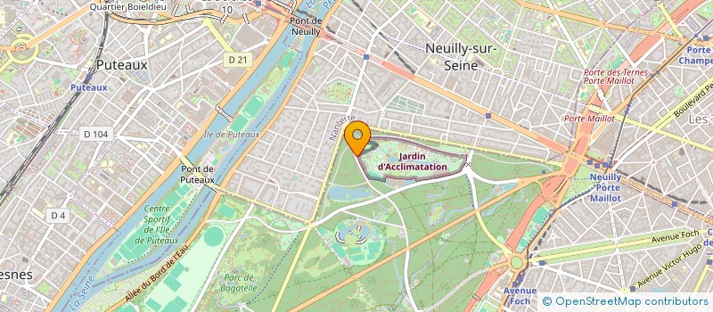 localisation de l'entreprise MONSIEUR GABRIEL DE BOUVET  PARIS