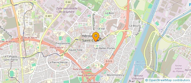 localisation de l'entreprise MONSIEUR GABRIEL DE CARVALHO SANTIAGO  HEROUVILLE-SAINT-CLAIR