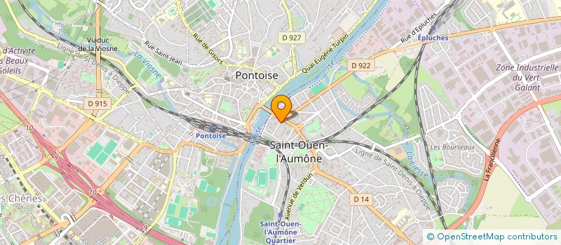 localisation de l'entreprise MONSIEUR GABRIEL DE FREITAS CUNHA à SAINT-OUEN-L'AUMONE