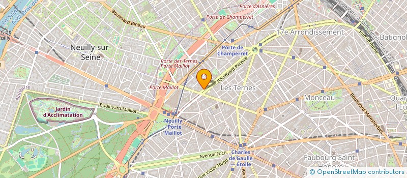 localisation de l'entreprise MONSIEUR GABRIEL DE LA ROCHEFOUCAULD DE MONTBEL  PARIS