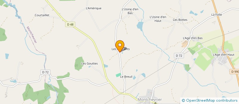 localisation de l'entreprise MONSIEUR GABRIEL DE MARTRIN à MONTCHEVRIER