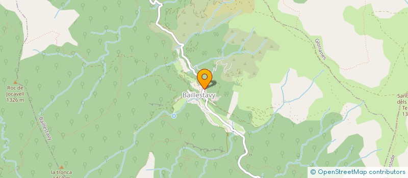 localisation de l'entreprise MONSIEUR GABRIEL DE SAINT RAPT  BAILLESTAVY