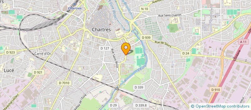 localisation de l'entreprise MONSIEUR GABRIEL DE SWETSCHIN à CHARTRES