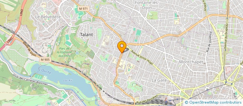 localisation de l'entreprise MONSIEUR GABRIEL DEBARNOT  LYON