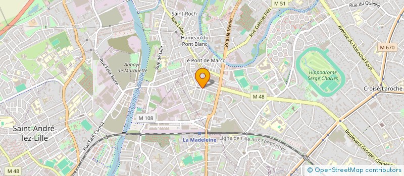 localisation de l'entreprise MONSIEUR GABRIEL DEFACHELLES  MARCQ-EN-BARUL